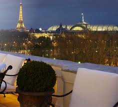 De Crillon Hotel in Paris, France